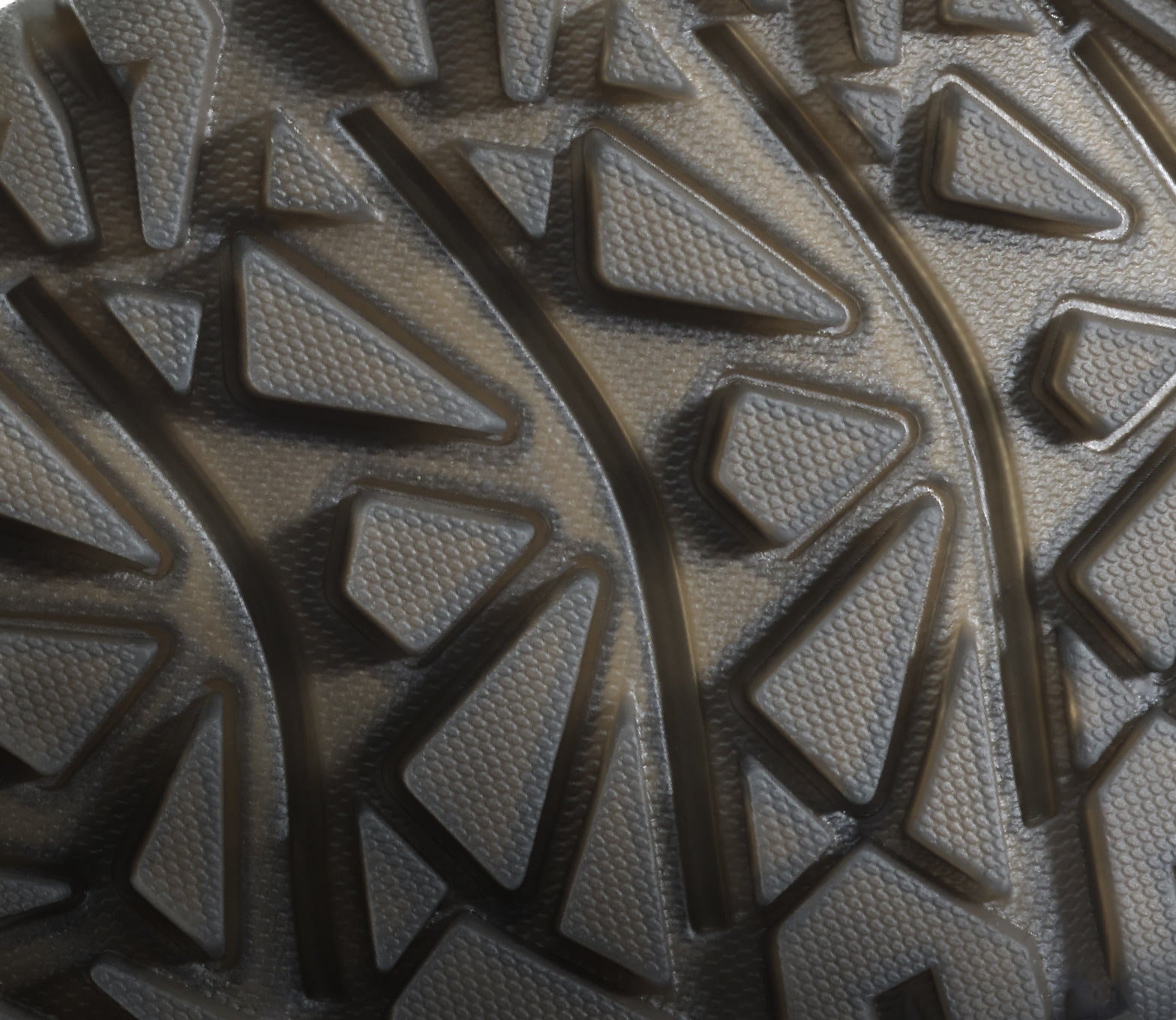 A close-up of the underside of a Targhee hiking shoe.