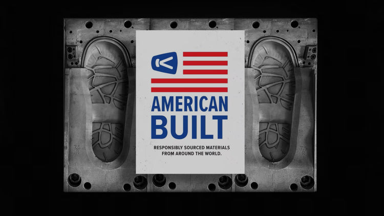 Video of Portland based factory and American-built shoe making on site. 