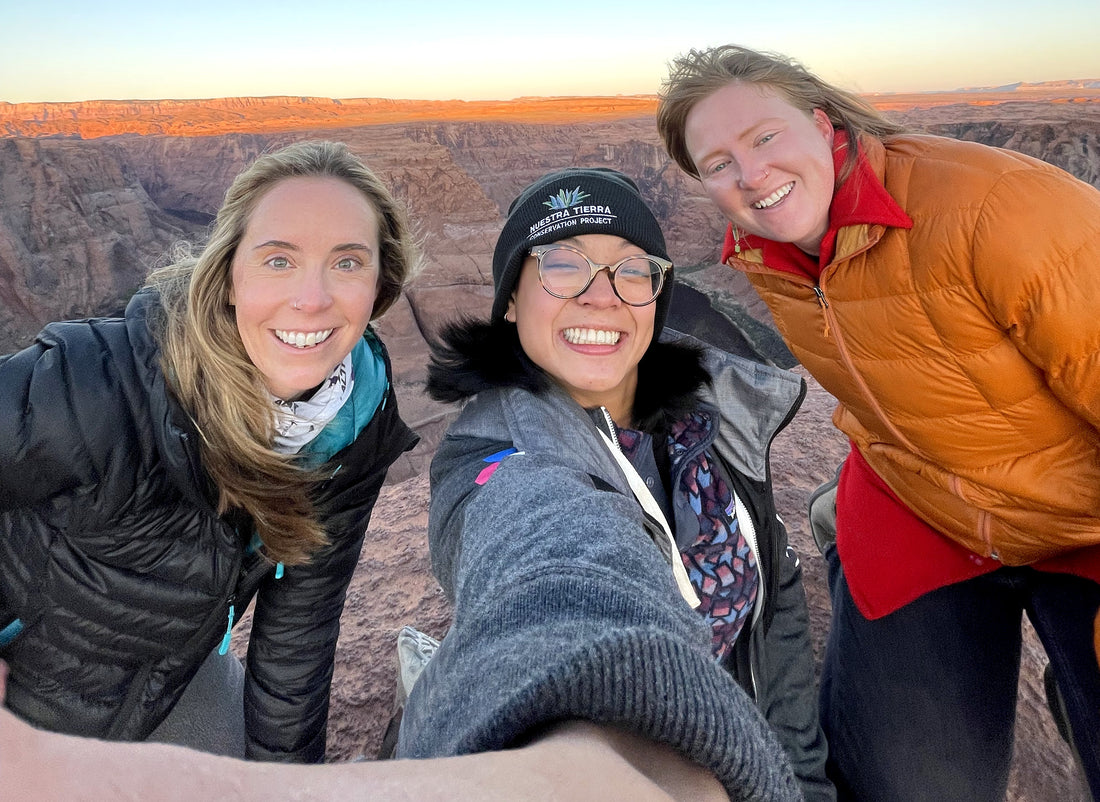 keen winter hikers