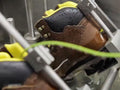 PFAS free KEEN boots viewed up close