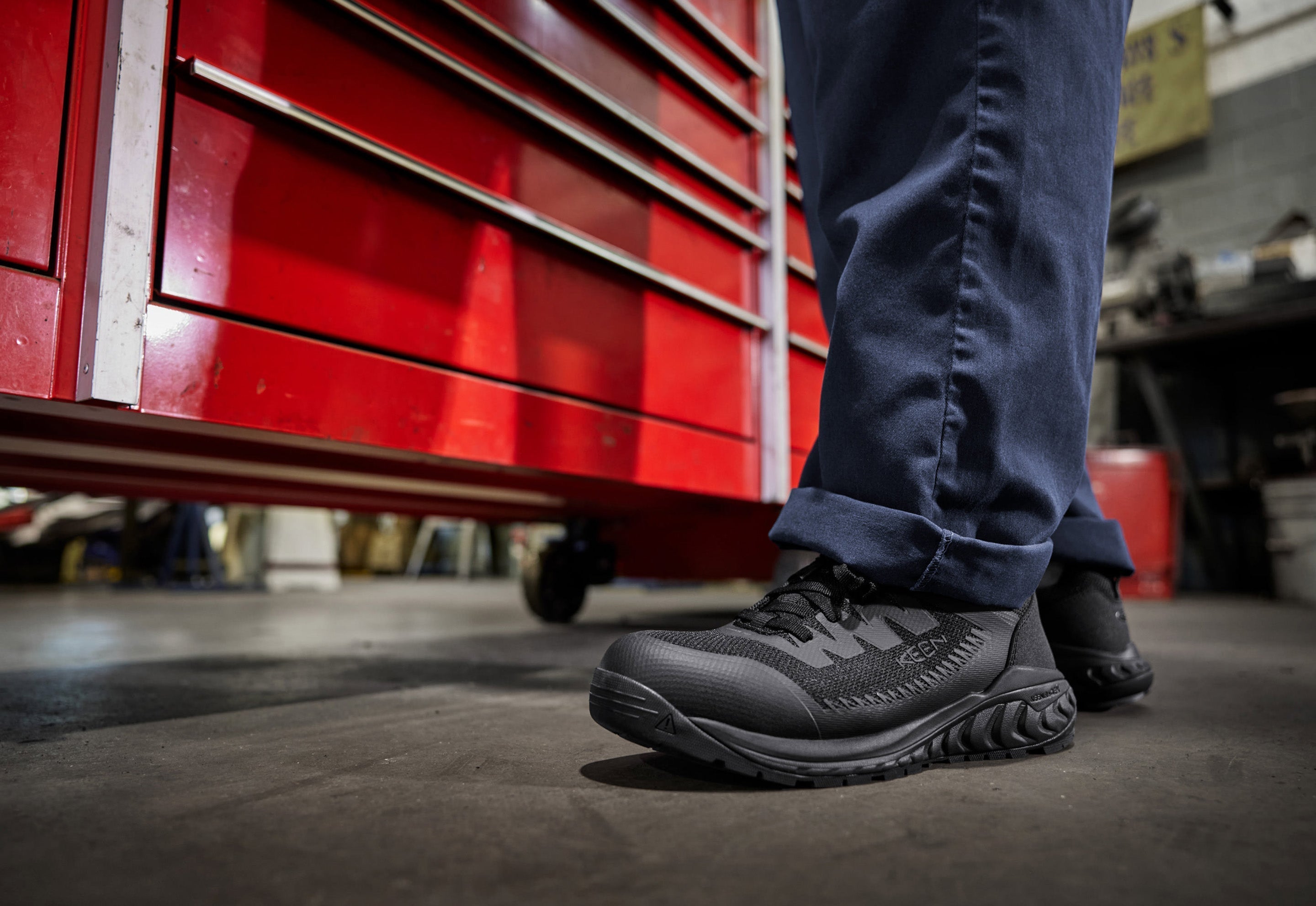 Keen Men's Soft Toe Waterproof Work Boots KEEN Utility