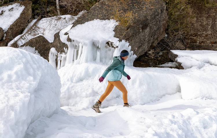 keen winter hikers