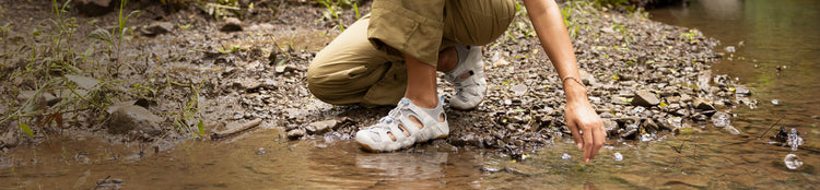 Woman standing on wood floor in new Howser fold