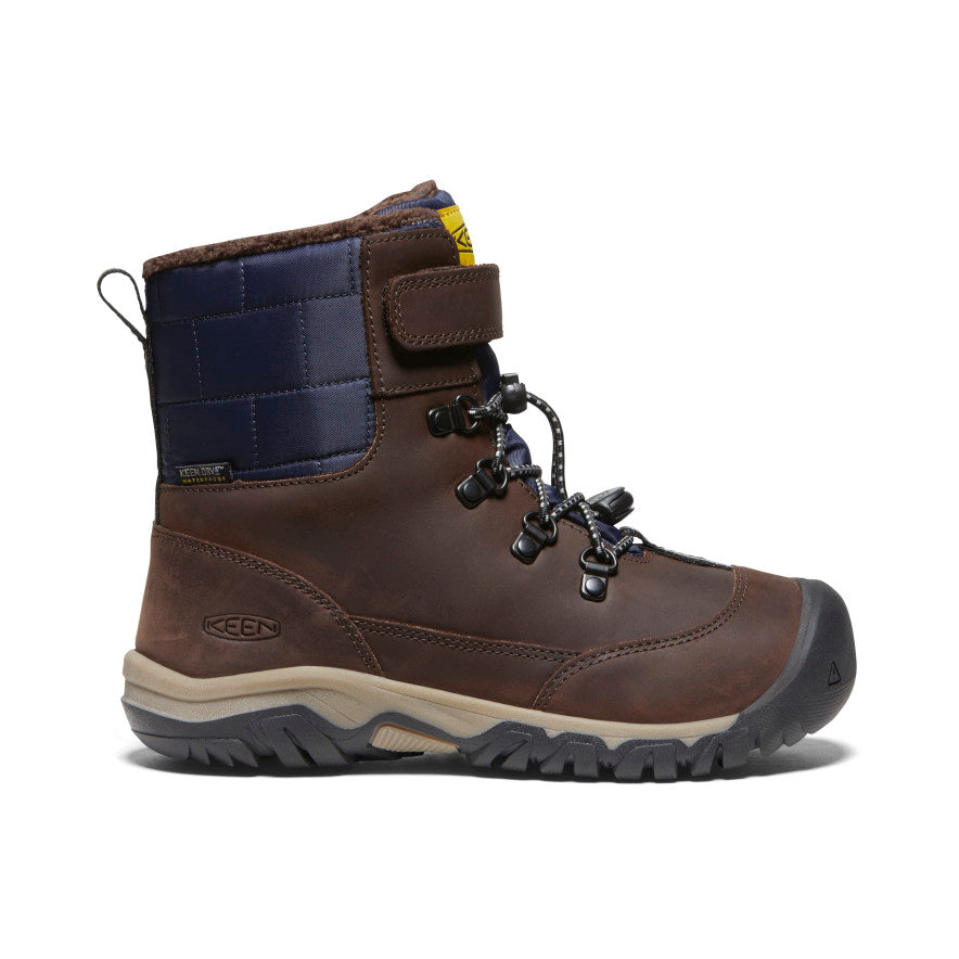 Big Kids\' Kanibou Waterproof Winter Boot | Java/Naval Academy | KEEN  Footwear