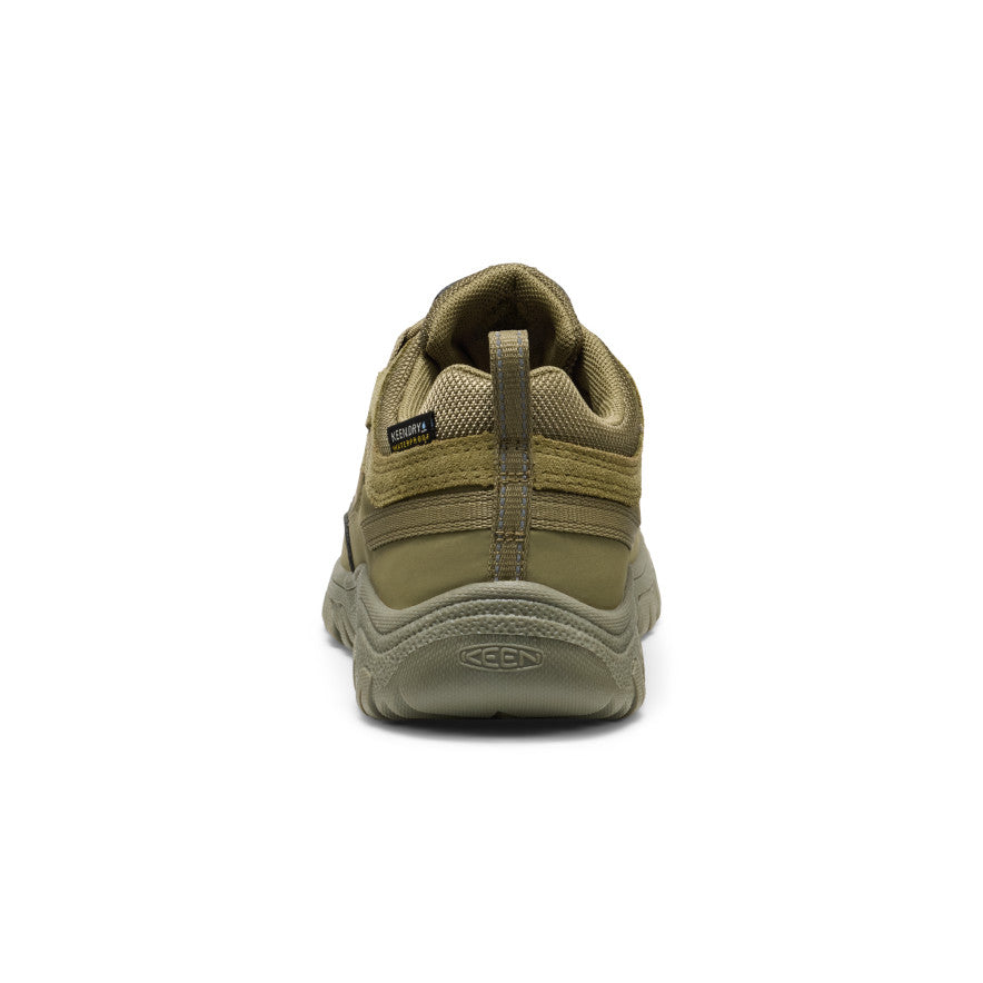 Big Kids' Targhee IV Waterproof Hiking Shoe | Martini Olive | KEEN