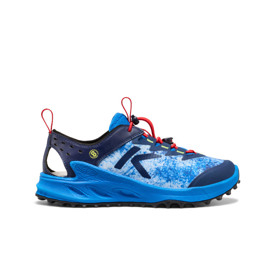 Big Kids' Zionic ADV Sandal | Precious Blue/Racing Red | KEEN Footwear