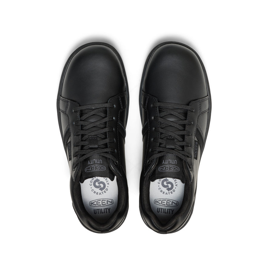 Men's Kenton WTX Work Shoe (Soft Toe) | Black/Black | KEEN Footwear