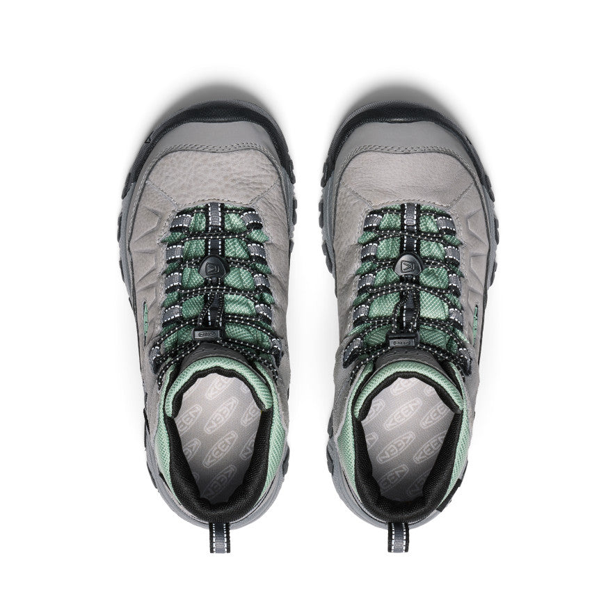 Big Kids' Targhee IV Waterproof Hiking Boot | Alloy/Granite Green