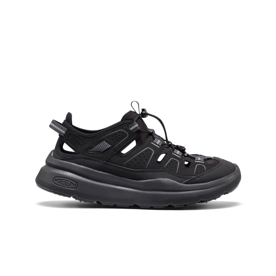 Men's Wk450 Sandal Black/Black Walking Shoe | KEEN | KEEN Footwear