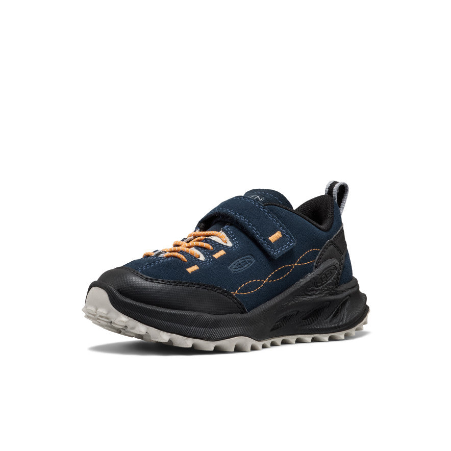 Little Kid's Jasper Zionic Sneaker | Naval Academy/Flame Orange