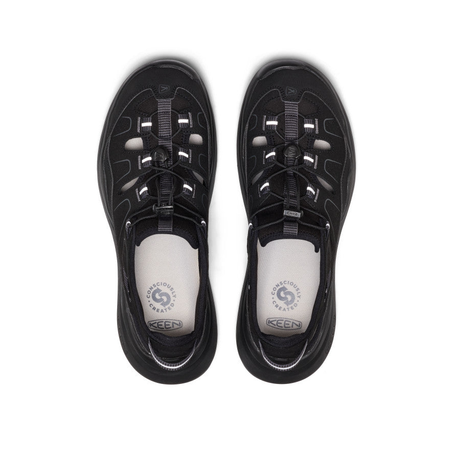 Men's Wk450 Sandal Black/Black Walking Shoe | KEEN | KEEN Footwear