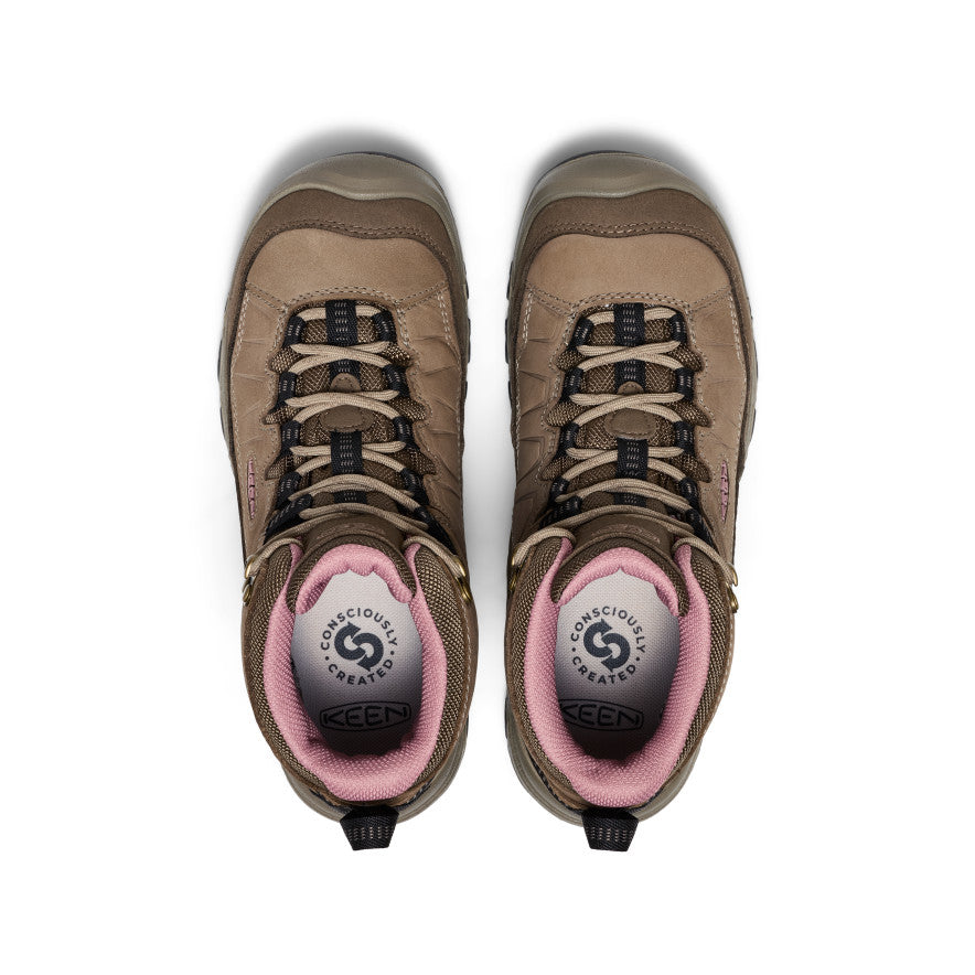 Women's Targhee IV Leather Hiking Boot Brown KEEN Footwear