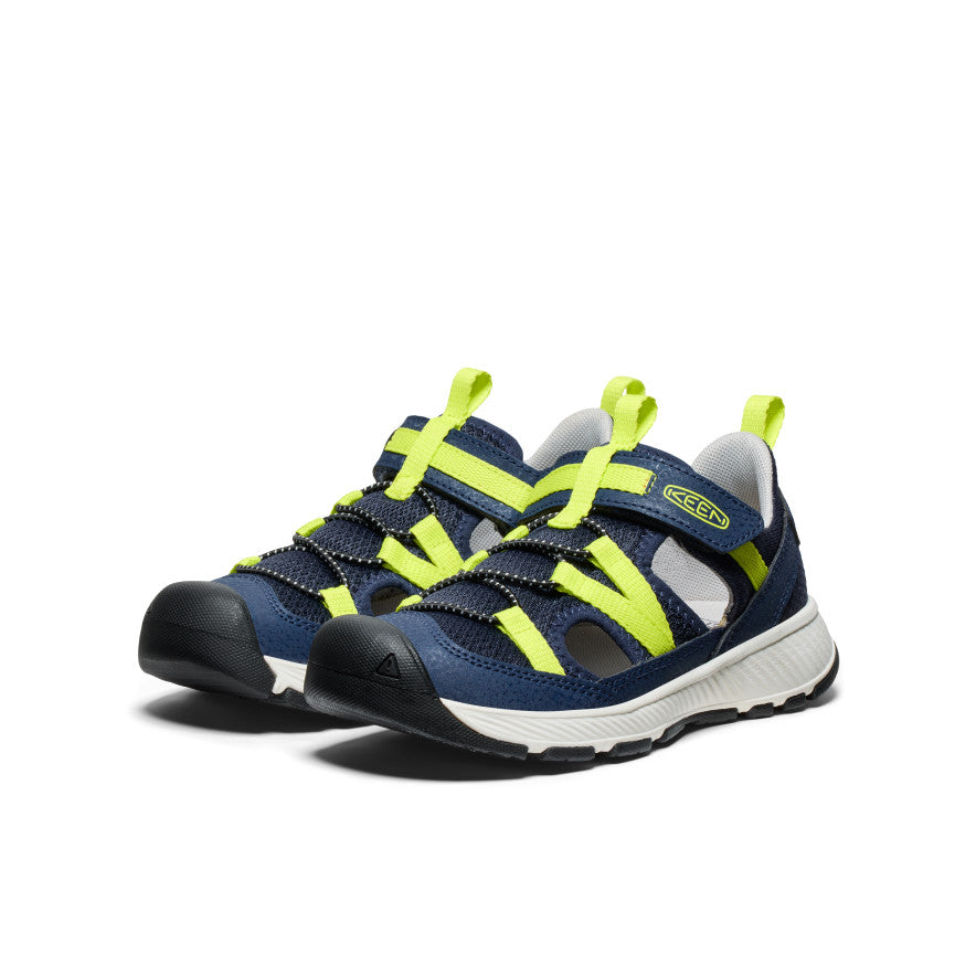価格相談歓迎　キッズ　レディース　サーフボード5.5 KEEN'S Big Kids' Motozoa Sandal | Naval Academy/Evening Primrose | KEEN