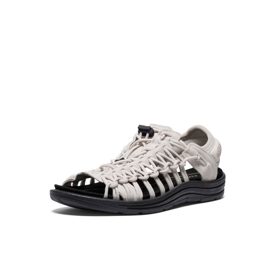 靴 KEEN UNEEK II OT SILVER BIRCH/BLACK 24.5 Women's UNEEK II OT Silver Lining/Black Open Toe Sandal | KEEN