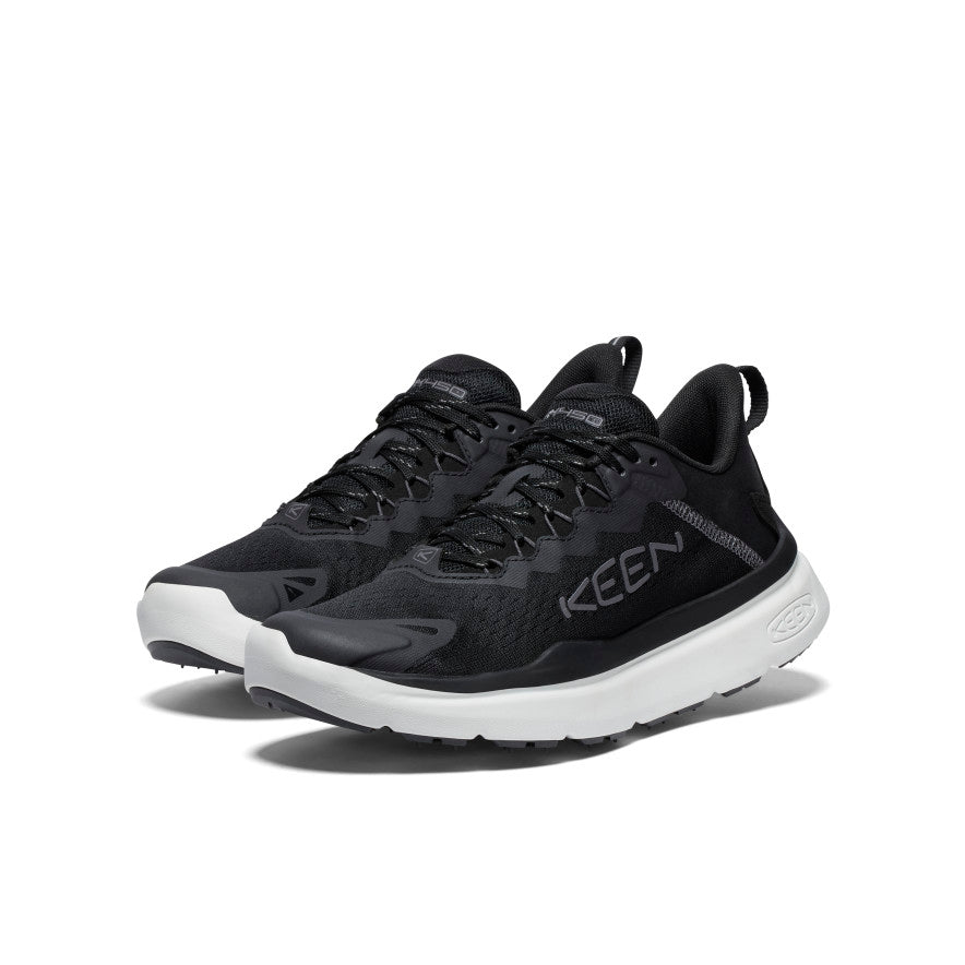 Women's WK450 Walking Shoe | Black/White | KEEN Footwear