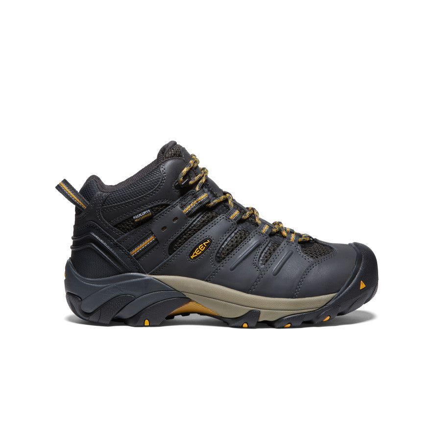 スニーカー KEEN Men's Lansing Mid Waterproof Steel Toe Work Boots Men's Lansing Waterproof Mid (Steel Toe) | KEEN Footwear