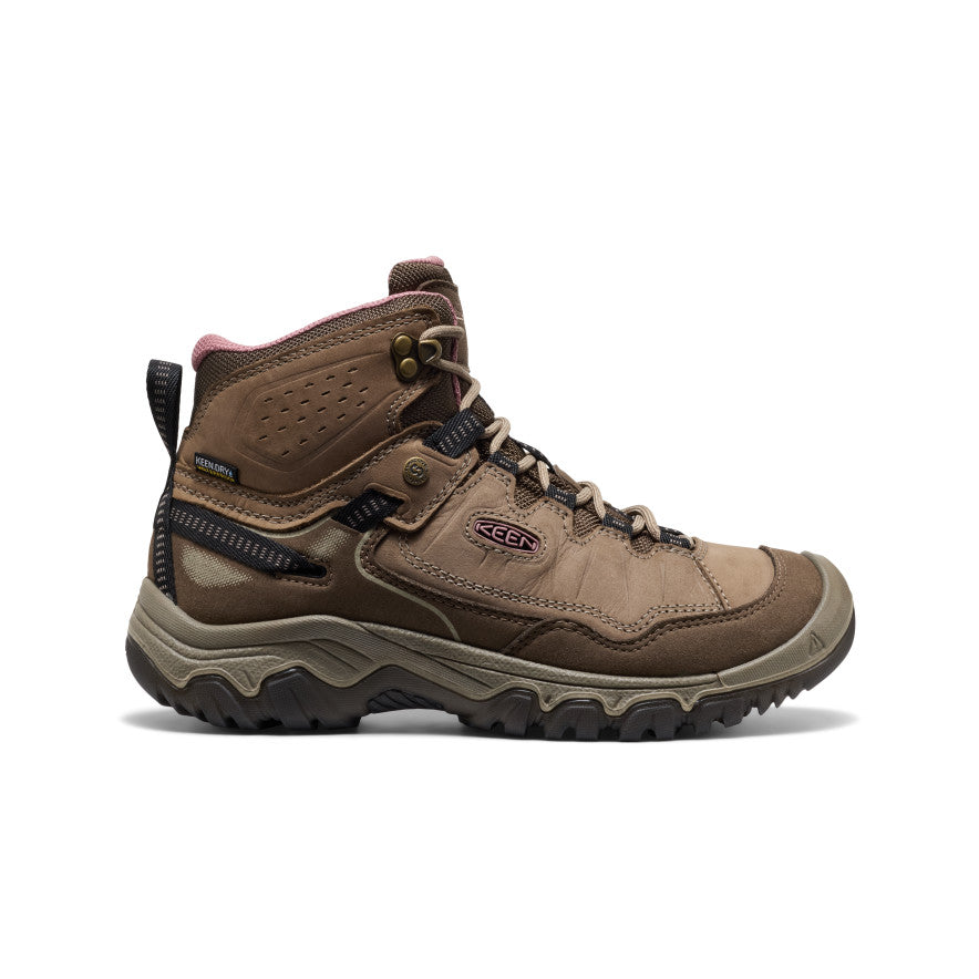 ミドルブーツ KEEN Women's Targhee IV Mid Waterproof Hiking Boots Women's Targhee IV Leather Hiking Boot | Brown | KEEN Footwear