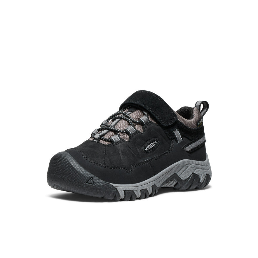 Little Kids' Targhee IV Waterproof Hiking Shoe | Black/Steel Grey