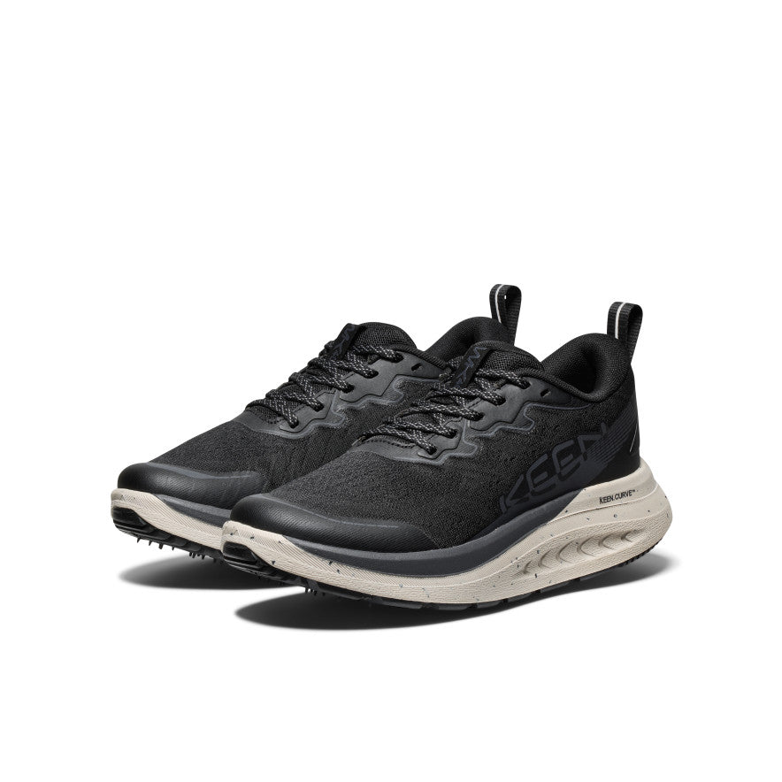 Women's WK400 II Walking Shoe | Black/Vapor | KEEN Footwear