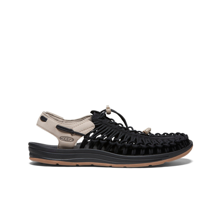 Keen Men s Uneek Black Plaza Taupe 12