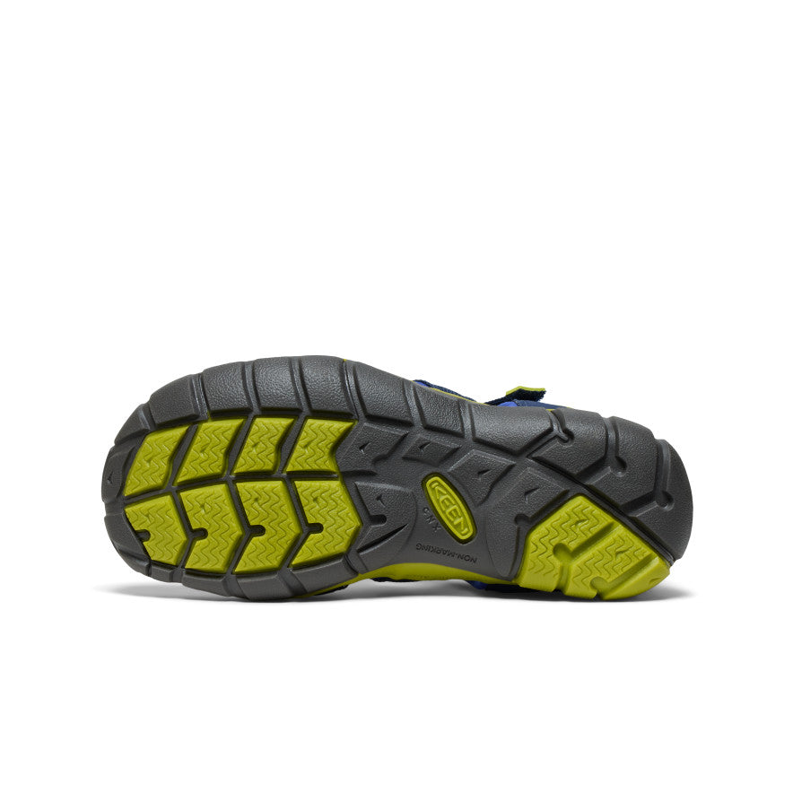 Big Kids' Seacamp II CNX | Naval Academy/Chartreuse | KEEN Footwear