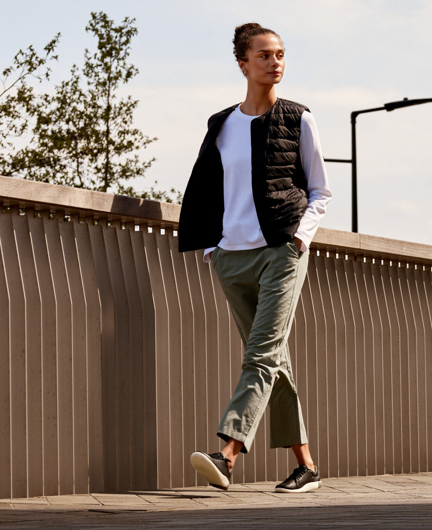 Women's Black Leather Sneakers - KNX Lace | KEEN Footwear