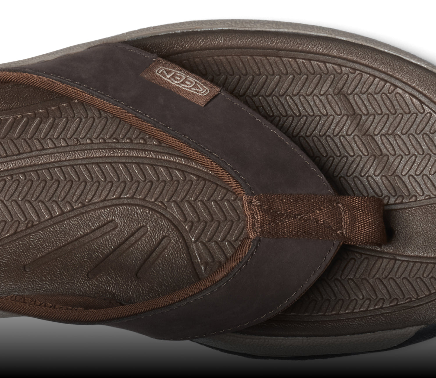 keen flip flop with toe guard