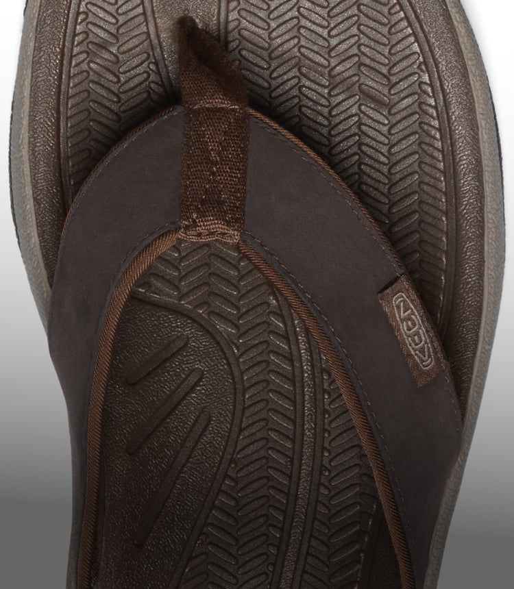 Aazon.co: KEEN Sandalias De Playa Kona Flip Flop Para Hobre, Negro