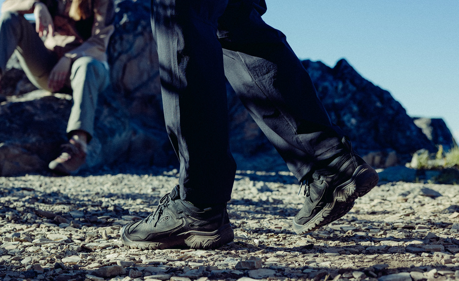 Men's Targhee IV Waterproof Hiking Shoe | Triple Black | KEEN Footwear