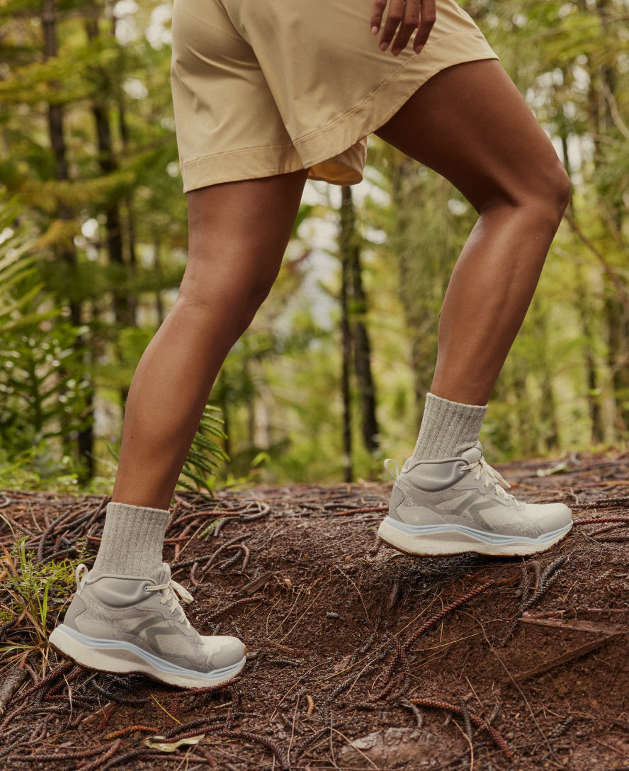 Women's Leiki Waterproof Hiking Boot | Iceberg Green/Birch | KEEN