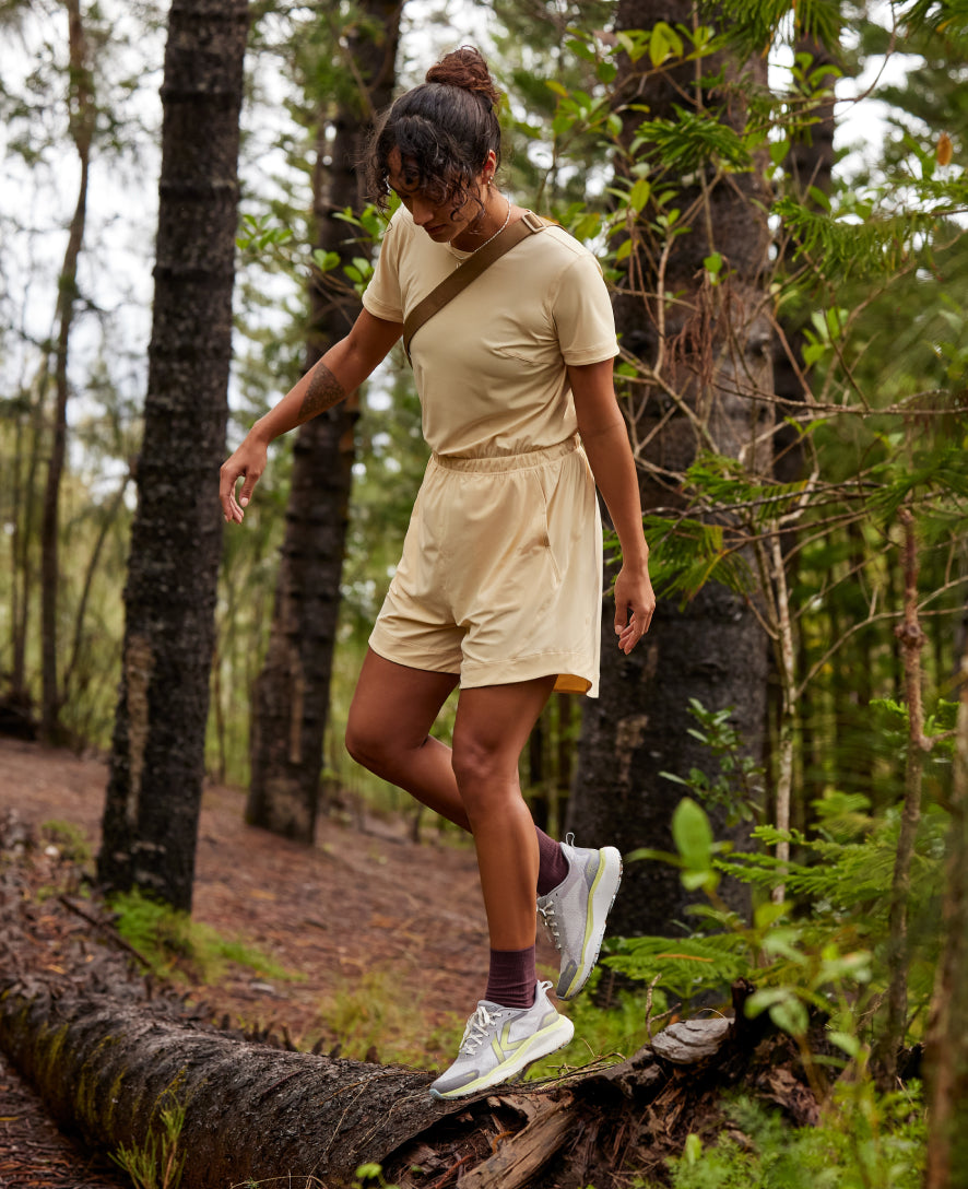 Women's Leiki Speed Hiking Shoe | Birch/Safari | KEEN Footwear