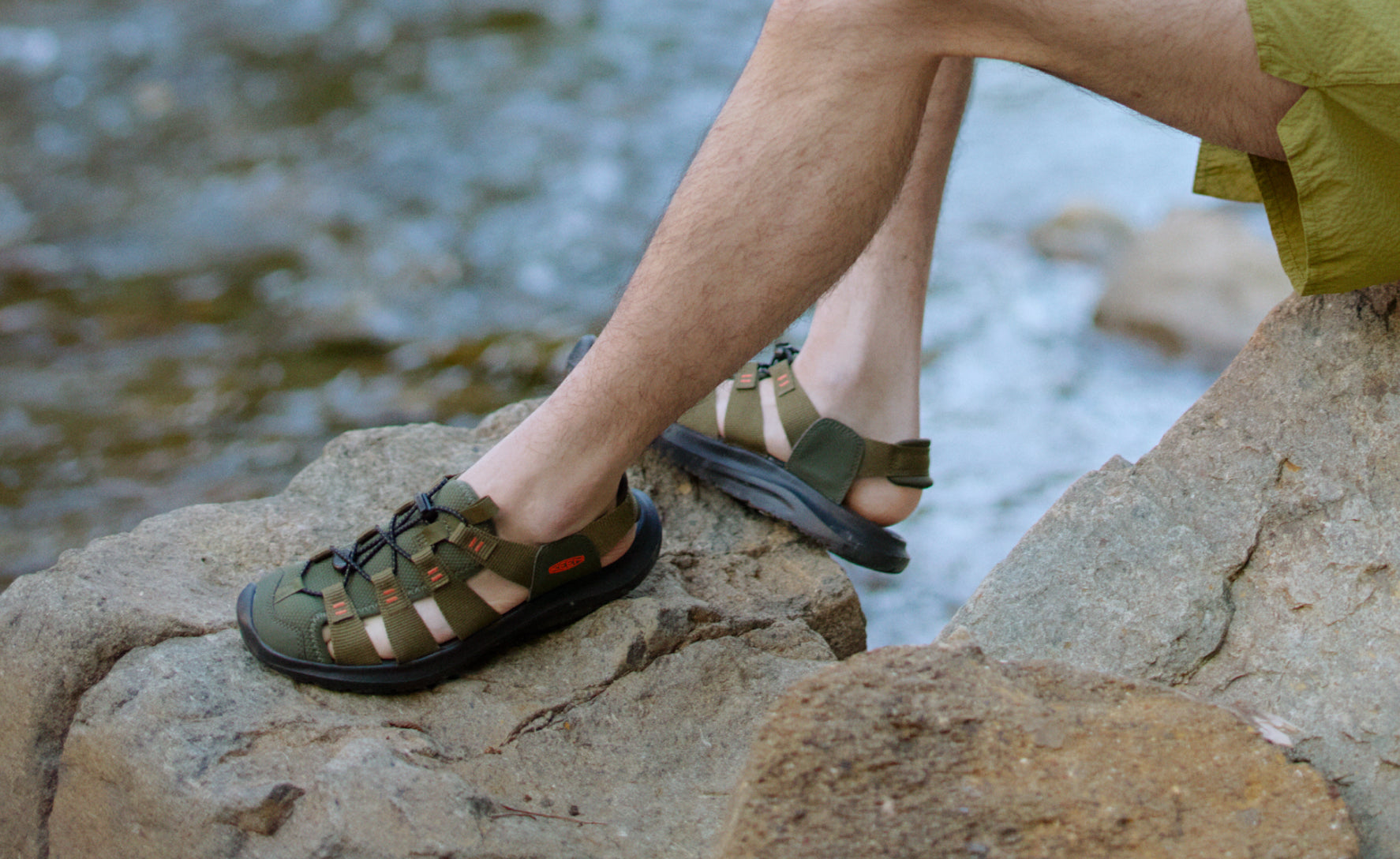 Men's Seanik H2 Sandal | Forest Night/Dark Olive | KEEN Footwear