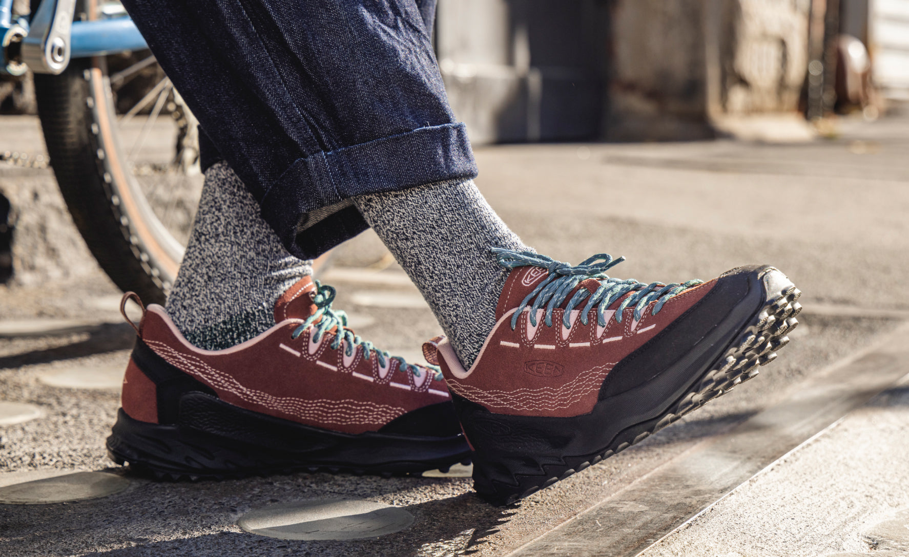 Men's Jasper Zionic Sneaker x Pilgrim Surf + Supply | Marron/Adobe