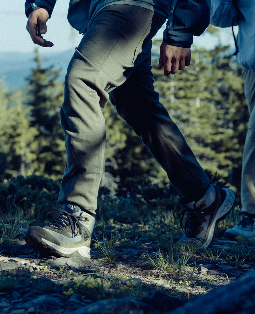 Men's Hightrail Waterproof Hiking Boot | Safari/Black | KEEN Footwear