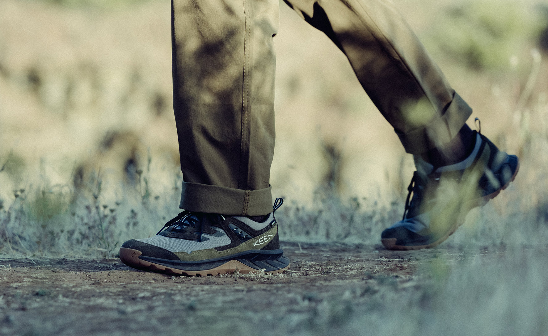 Men's Hightrail Waterproof Hiking Shoe | Black/Vapor | KEEN Footwear