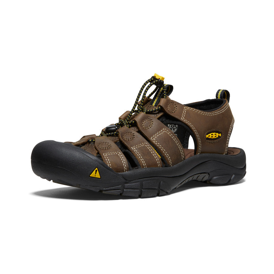 Men's Newport Leather Sandal Wide | Bison | KEEN Footwear