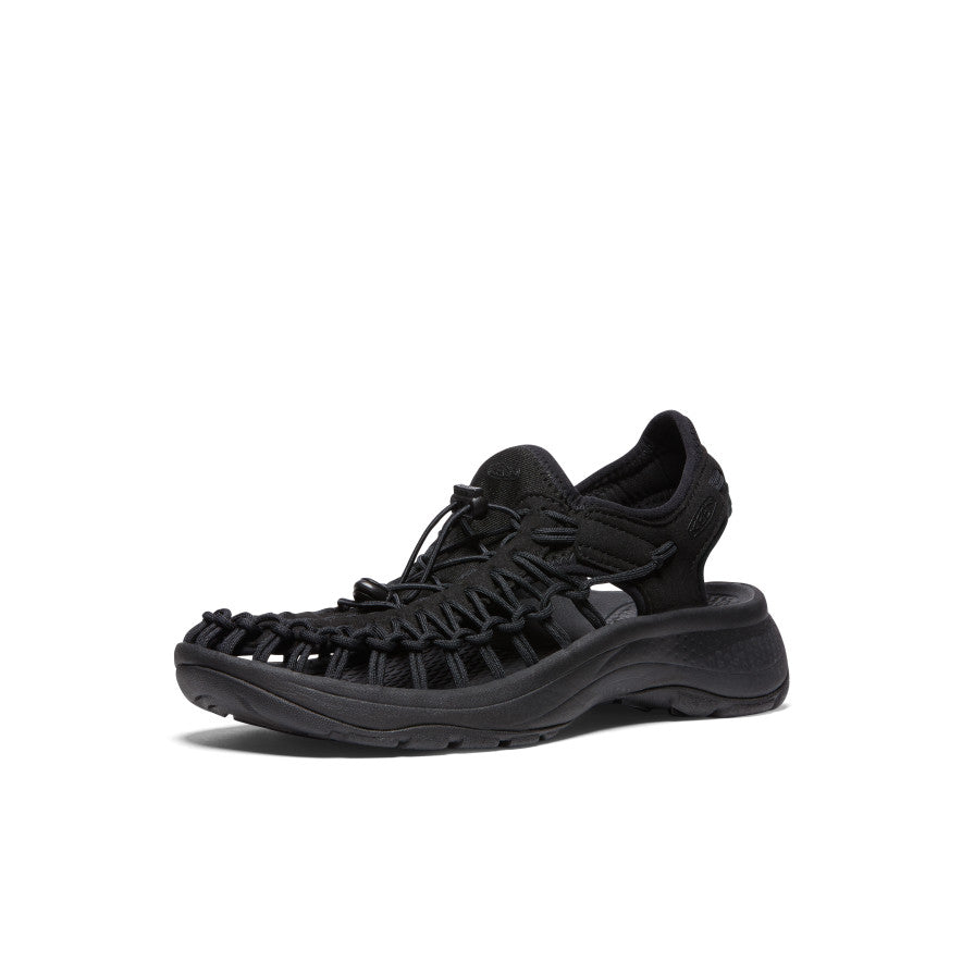 KEEN UNEEK アストリア ブラック Women's 2-Cord Wedge Sandals | Black | KEEN Footwear