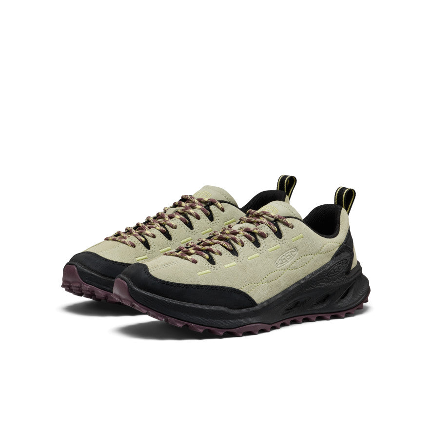 シモンズ　Le Grind Women's Jasper Zionic Sneaker | Desert Sage/Lemon Grass | KEEN