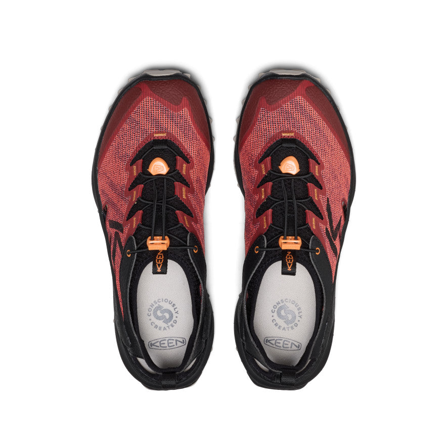 Men's Zionic ADV Open-Air Hiking Shoe | Garnet/Orange Peel | KEEN