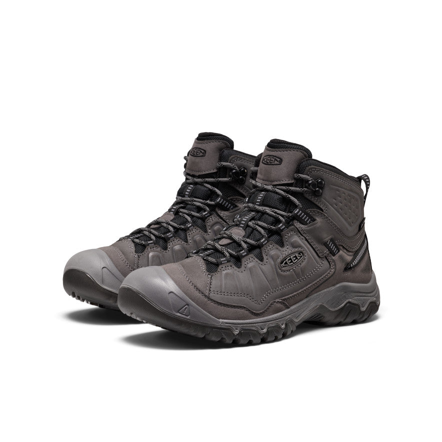 Men's Targhee IV Waterproof Hiking Boot | Magnet/Black | KEEN Footwear