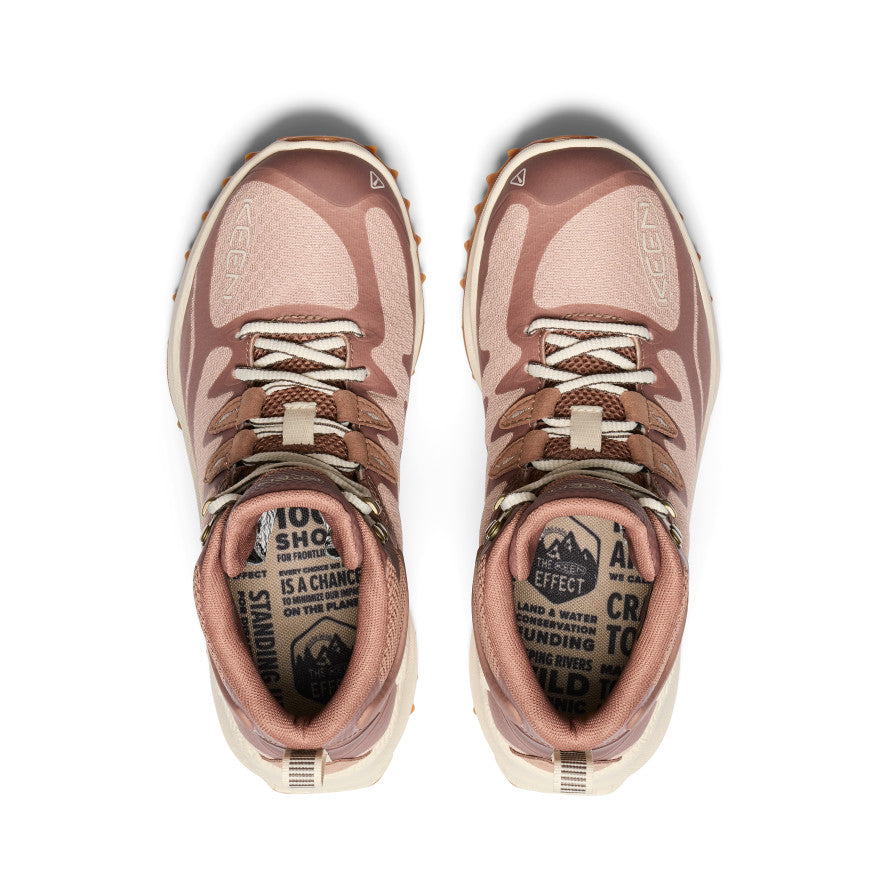 Women's Zionic Waterproof Hiking Boot | Warm Taupe/Birch | KEEN