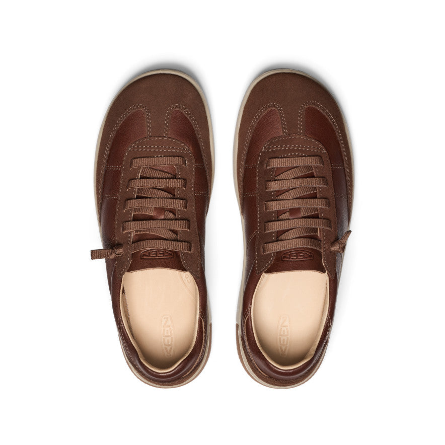 NWT KEEN Men’s KNX Leather Tortoise Shell Plaza Taupe Lace Up Sneakers Size 10M Men main image 4