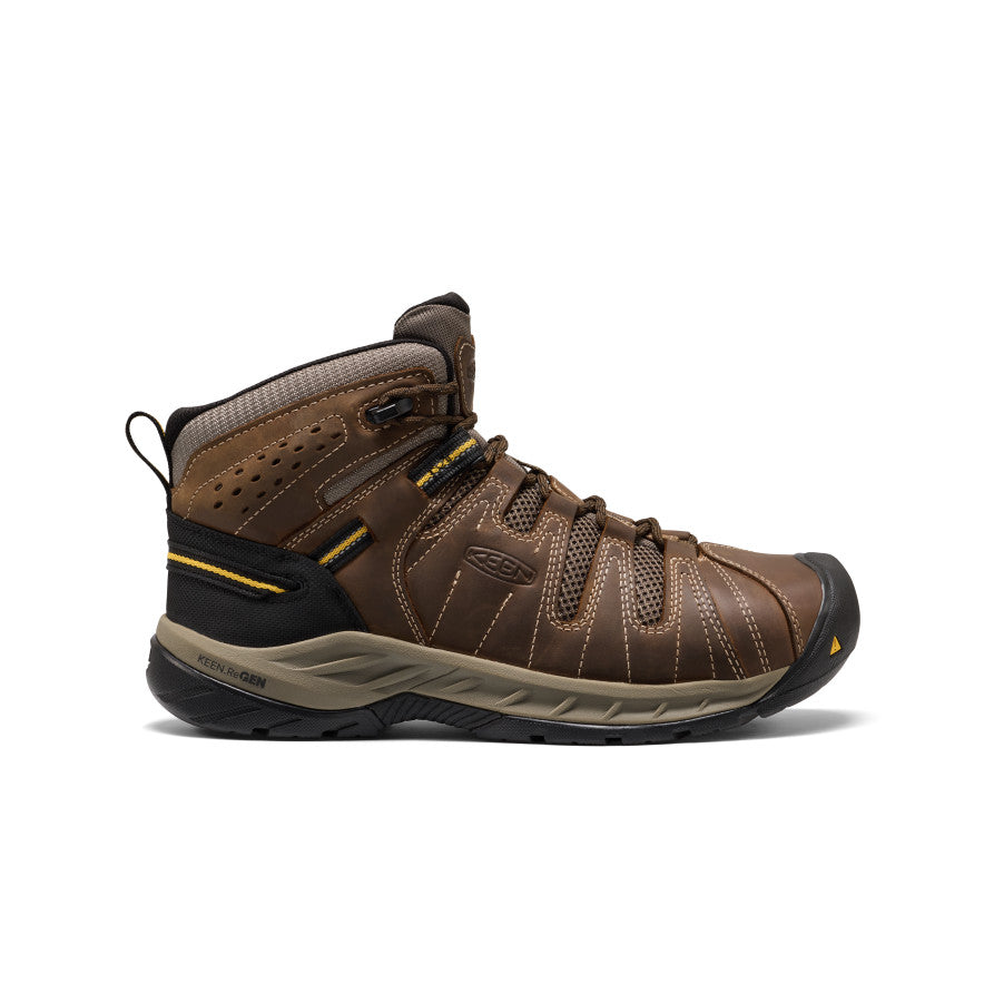 keen様 Men's Flint II Work Boot (Steel Toe) | Brown | KEEN Footwear