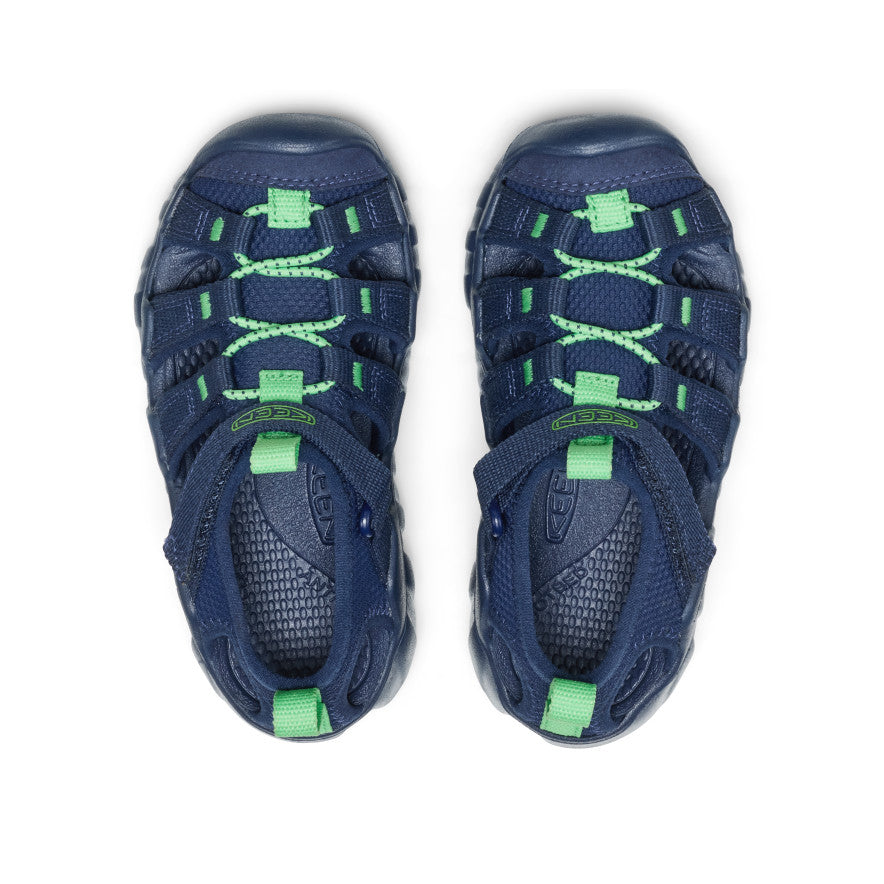 K&Khaha 140cm ジュニアピステ上下 グリーンネイビー Little Kids' Hyperport H2 Sandal | Naval Academy/Vibrant Green
