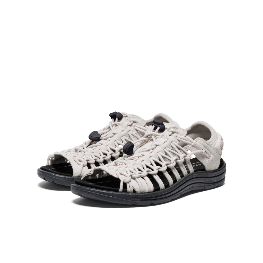 Women's UNEEK II OT Silver Lining/Black Open Toe Sandal | KEEN