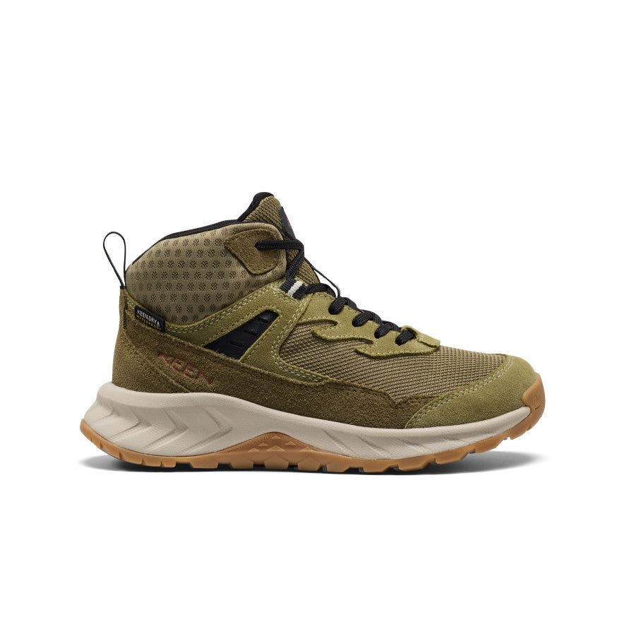 Big Kids' Hightrail Waterproof Hiking Boot | Dark Olive/Martini