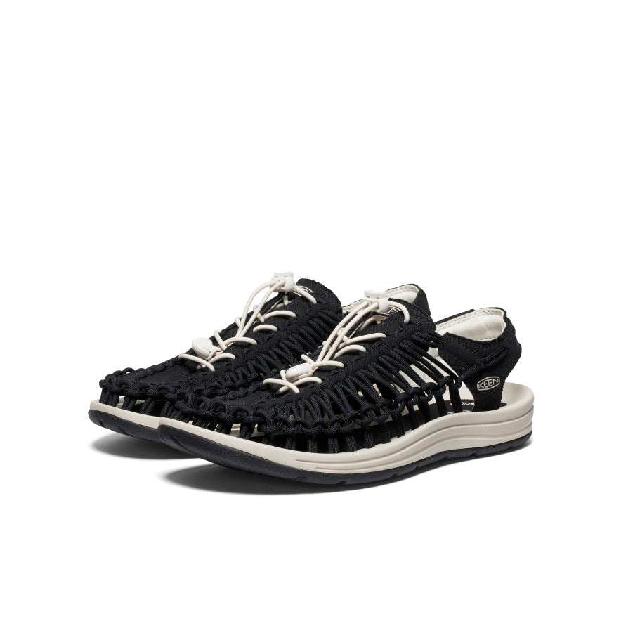Men's UNEEK Canvas Black/Birch Sandal | KEEN | KEEN Footwear