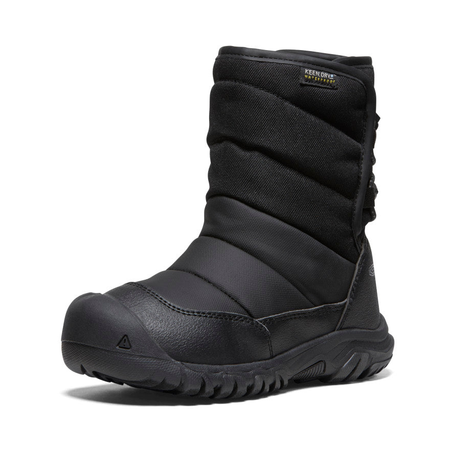 ☆ KEEN ウィンターブーツ 23 ☆ Little Kids' Puffrider Winter Boot | Black | KEEN Footwear