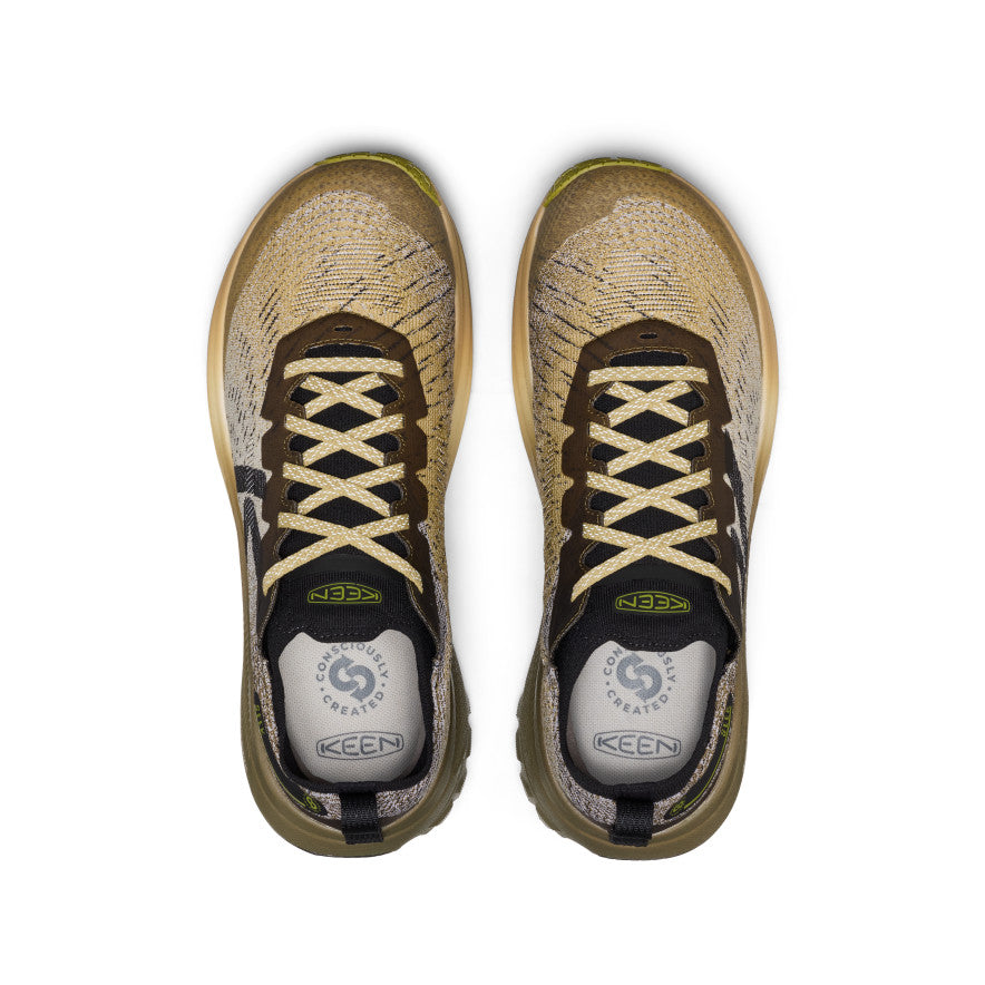 スポッキー Men's Seek Trail Running Shoe | Dark Olive/Khaki | KEEN Footwear