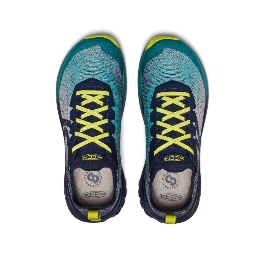 Men's Seek Trail Running Shoe | Baltic/Evening Primrose | KEEN